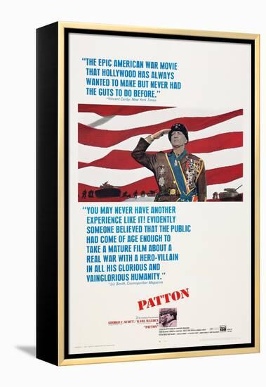 Patton, George C. Scott, 1970-null-Framed Stretched Canvas