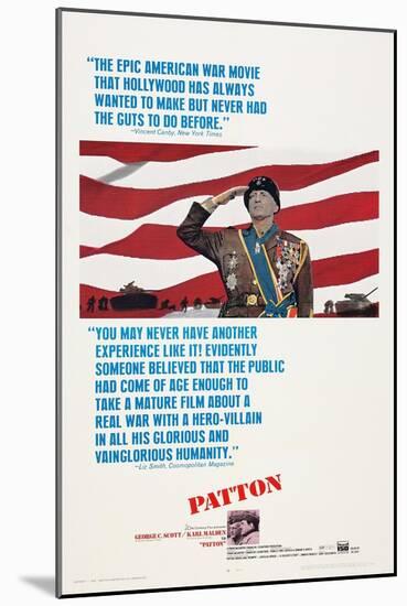 Patton, George C. Scott, 1970-null-Mounted Art Print