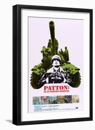 Patton-null-Framed Art Print