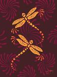 Modern Dragonflies-Patty Young-Art Print