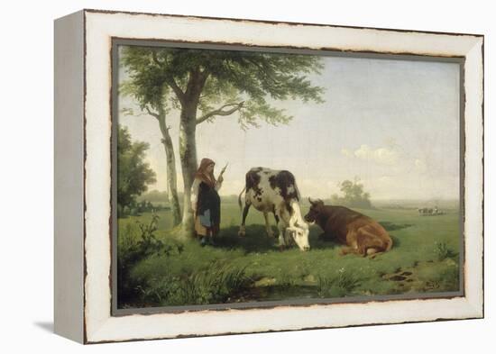 Paturage-Rosa Bonheur-Framed Premier Image Canvas