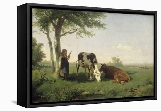 Paturage-Rosa Bonheur-Framed Premier Image Canvas