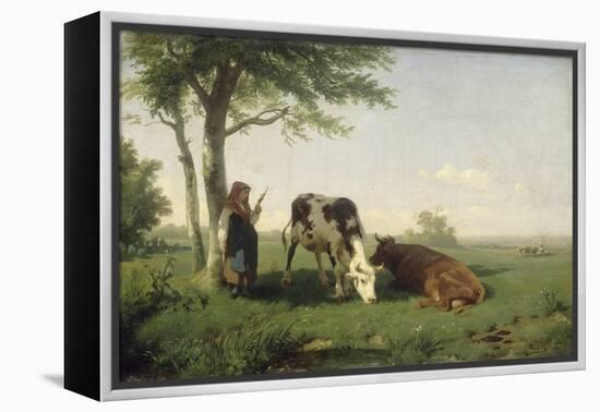 Paturage-Rosa Bonheur-Framed Premier Image Canvas