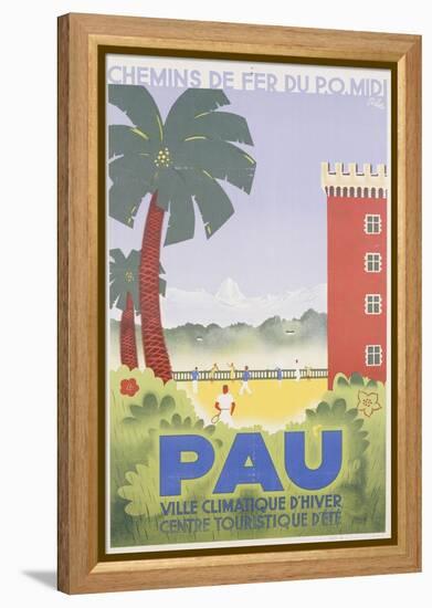 Pau, Circa 1930-Leon Benigni-Framed Premier Image Canvas