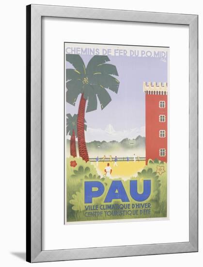 Pau, Circa 1930-Leon Benigni-Framed Giclee Print