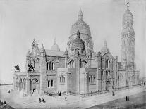 Basilica of Sacre-Coeur, Montmartre, 1876-1910-Paul Abadie-Mounted Giclee Print