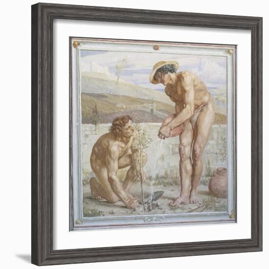 Paul and Apollos-Sir Edward Poynter-Framed Giclee Print