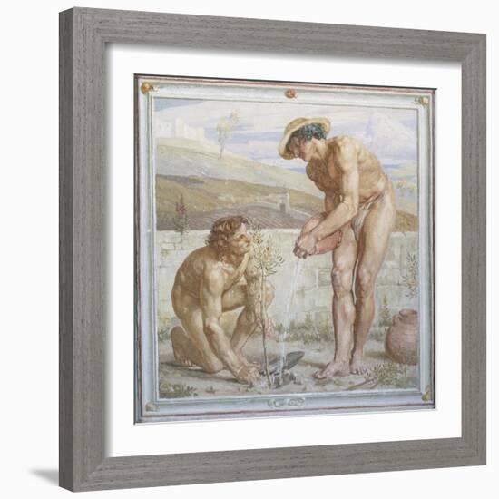 Paul and Apollos-Sir Edward Poynter-Framed Giclee Print