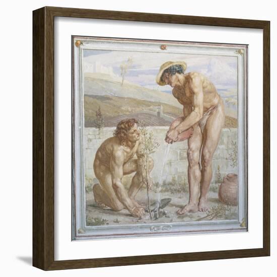 Paul and Apollos-Sir Edward Poynter-Framed Giclee Print