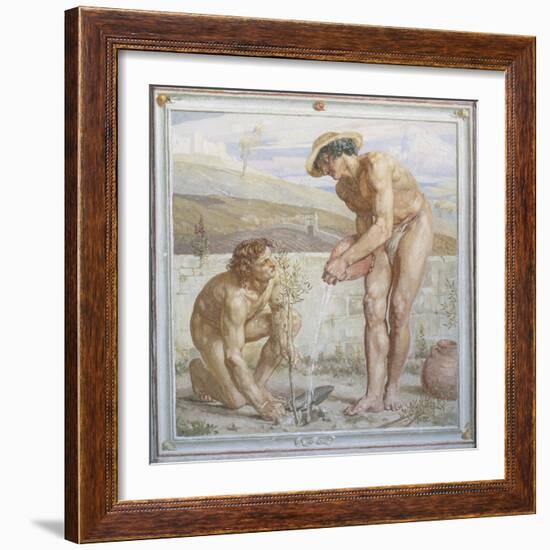 Paul and Apollos-Sir Edward Poynter-Framed Giclee Print