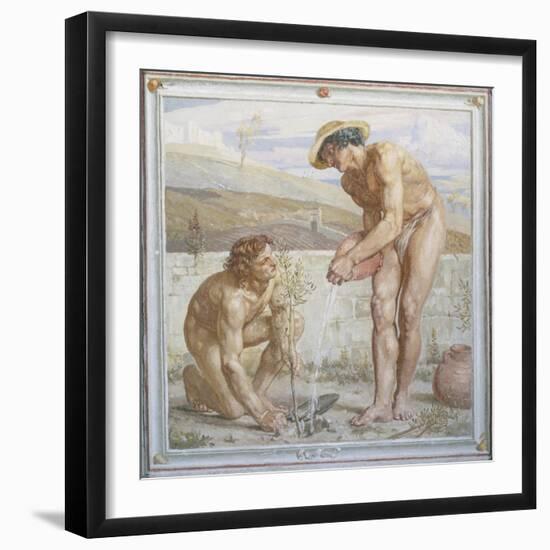 Paul and Apollos-Sir Edward Poynter-Framed Giclee Print