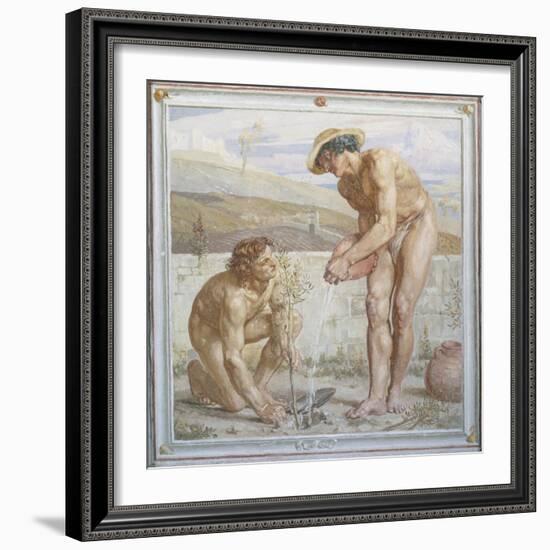 Paul and Apollos-Sir Edward Poynter-Framed Giclee Print