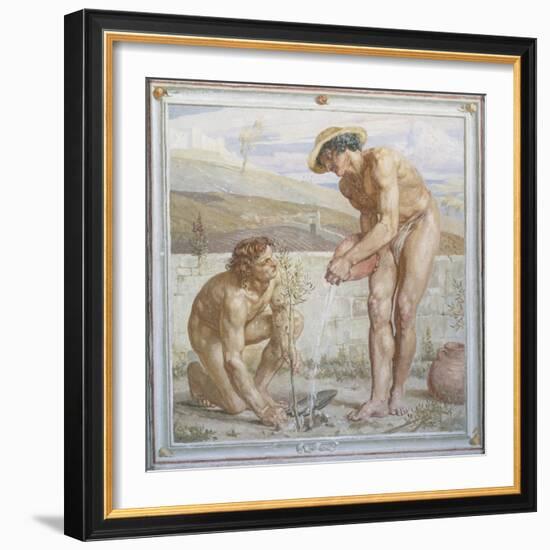 Paul and Apollos-Sir Edward Poynter-Framed Giclee Print