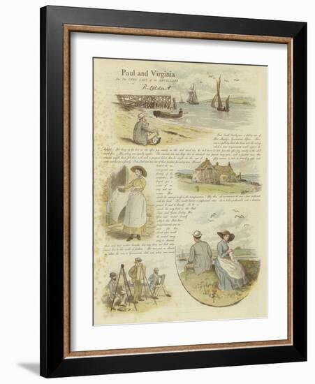 Paul and Virginia, or the Very Last of the Smugglers-Randolph Caldecott-Framed Giclee Print