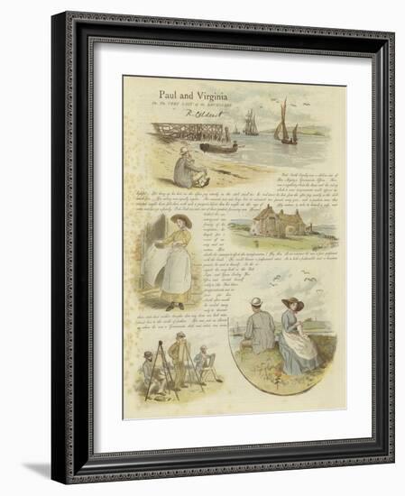 Paul and Virginia, or the Very Last of the Smugglers-Randolph Caldecott-Framed Giclee Print