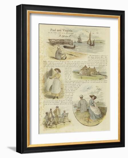 Paul and Virginia, or the Very Last of the Smugglers-Randolph Caldecott-Framed Giclee Print