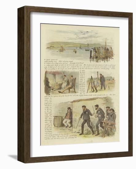 Paul and Virginia, or the Very Last of the Smugglers-Randolph Caldecott-Framed Giclee Print