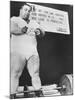 Paul Anderson, Performed at Weight Lifting and Strength Exhibitions-null-Mounted Photo