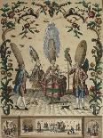 France, the Triumph of Ridicule from an Almanac by Basset, 1773-Paul André Basset-Framed Giclee Print