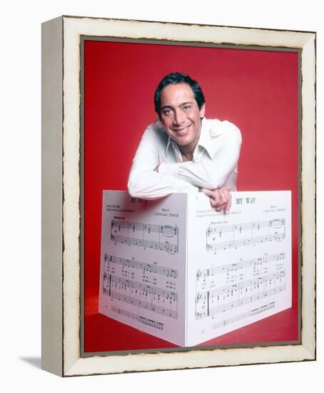 Paul Anka-null-Framed Stretched Canvas