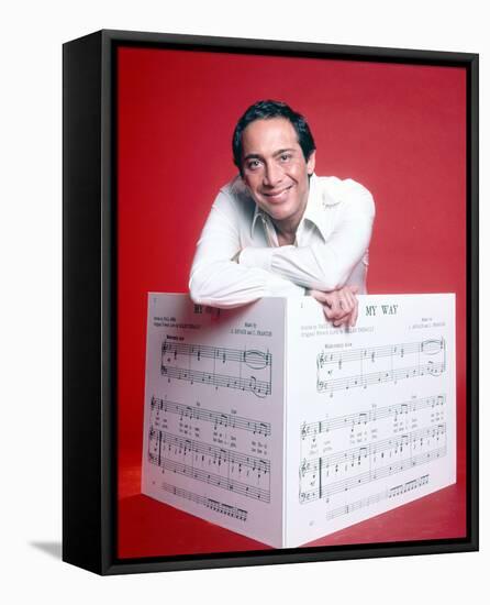 Paul Anka-null-Framed Stretched Canvas