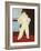 Paul as a Pierrot-Pablo Picasso-Framed Art Print