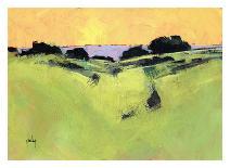 Over the Fields to the Distant Sea-Paul Bailey-Art Print