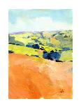 Over the Fields to the Distant Sea-Paul Bailey-Art Print