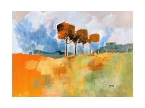 Cypresses-Paul Bailey-Art Print