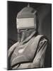 Paul Bakiel Wearing Protective Helmet and Heavy Canvas Clothing at Aluminum Co. of America Plant-Margaret Bourke-White-Mounted Photographic Print