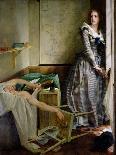 Madame Louis Cézard, 1871 (Oil on Canvas)-Paul Baudry-Giclee Print