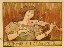 Leçons De Violon, 1898-Paul Berthon-Giclee Print
