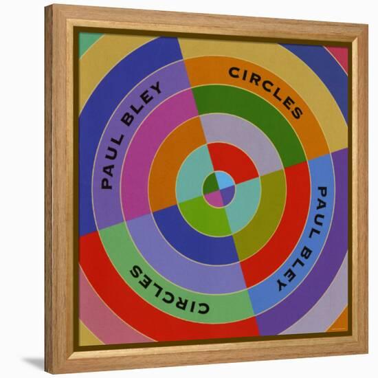 Paul Bley, Circles-null-Framed Stretched Canvas