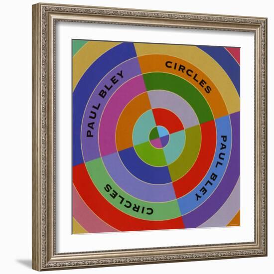 Paul Bley, Circles-null-Framed Art Print
