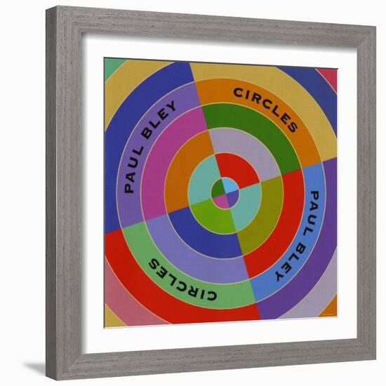 Paul Bley, Circles-null-Framed Art Print