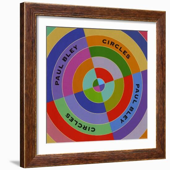 Paul Bley, Circles-null-Framed Art Print