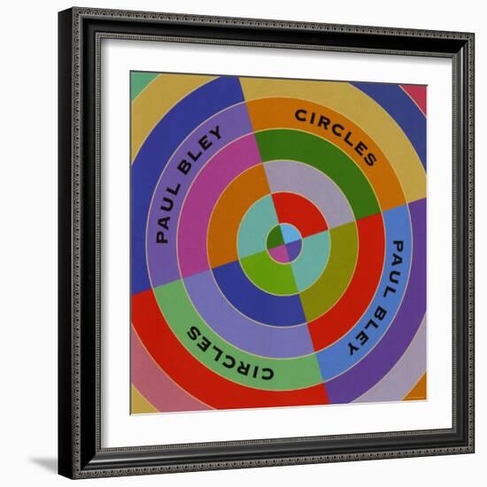 Paul Bley, Circles-null-Framed Art Print