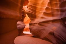 Antelope Slot Canyon in Arizona-Paul Brady-Framed Premier Image Canvas