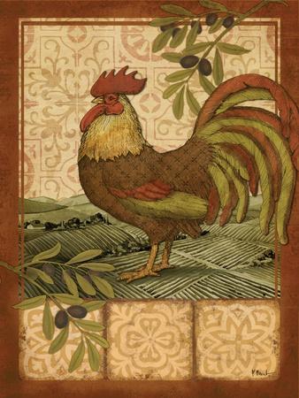 Tuscany Rooster Wall Plaque