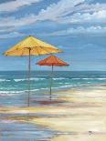 Umbrella Beachscape I-Paul Brent-Art Print