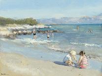 Playing by the Sea-Paul Brown-Giclee Print