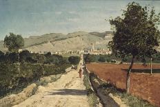 Landscape of Provence. View of Saint-Saturnin-Les-Apt-Paul Camille Guigou-Giclee Print