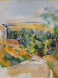 House in the Trees, Auvers-Paul Cézanne-Giclee Print
