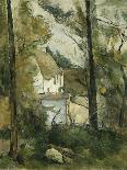 A View of Auvers-Sur-Oise; the Fence-Paul Cézanne-Giclee Print