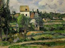 The Cottages of Auvers, 1872-73-Paul Cézanne-Giclee Print