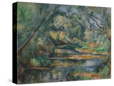 Paul Cezanne Forest Scene Giclee Canvas Print Paintings Poster Reproduction Copy 