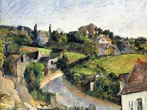 The Winding Road, C.1877-Paul Cézanne-Giclee Print