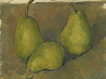 Three Pears, 1878-9-Paul Cezanne-Framed Giclee Print