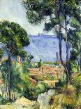 The House with the Cracked Walls, 1892-94-Paul Cezanne-Giclee Print