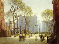 The Plaza after the Rain, 1908-Paul Cornoyer-Giclee Print